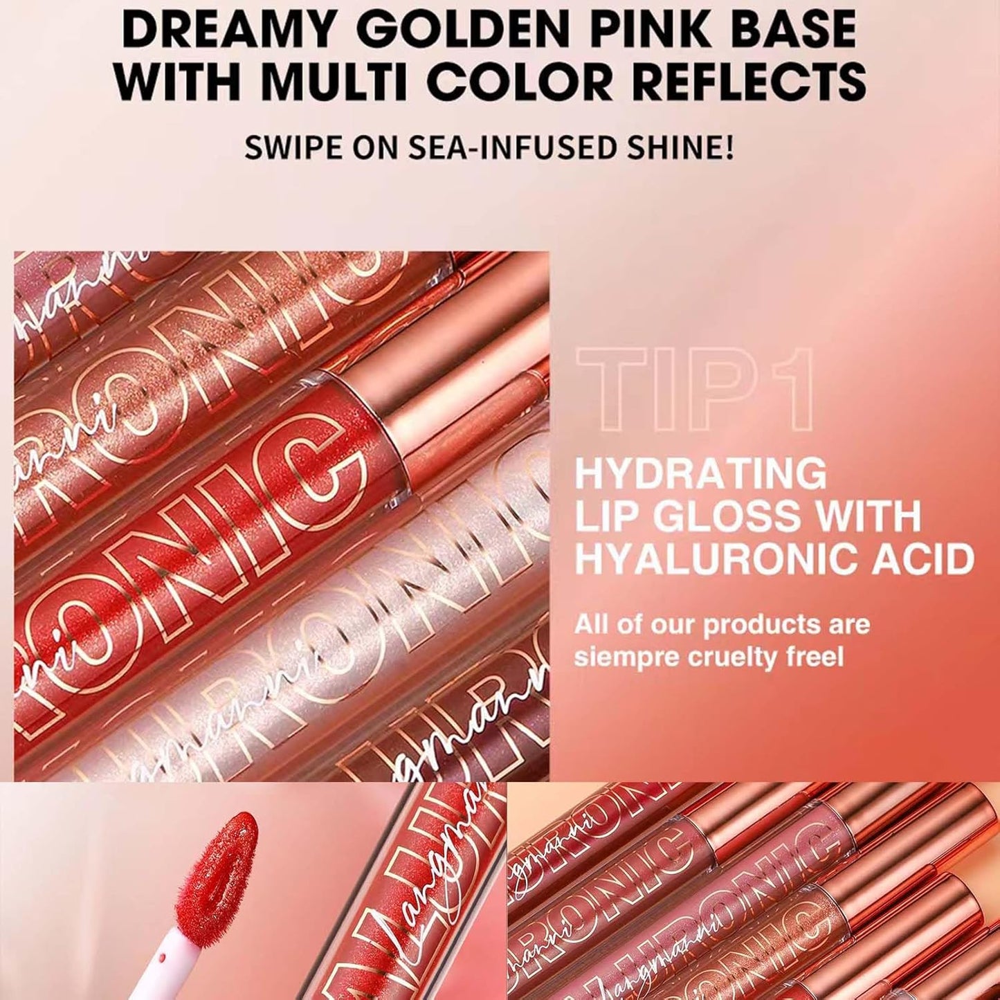 Get the Ultimate Nude Brown Lip Gloss! šāØ Plumping, Glittery, & Moisturizing for a Flawless Look! š Long-lasting & High Pigment - Perfect for Every Glam Girl! š #LipGoals #BeautyBuzz