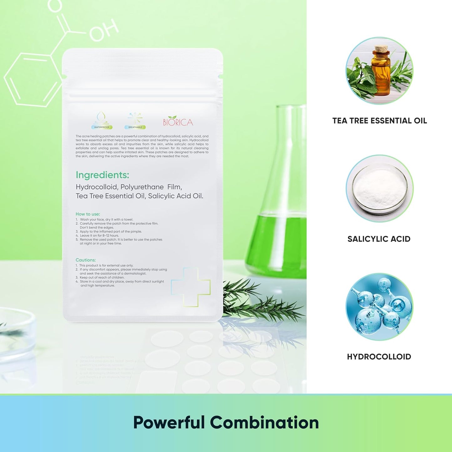 Say goodbye to breakouts! π 216 Tea Tree Oil Pimple Patches for the ultimate acne-fighting power! πͺβ¨ #SkincareEssentials #AcneSolution