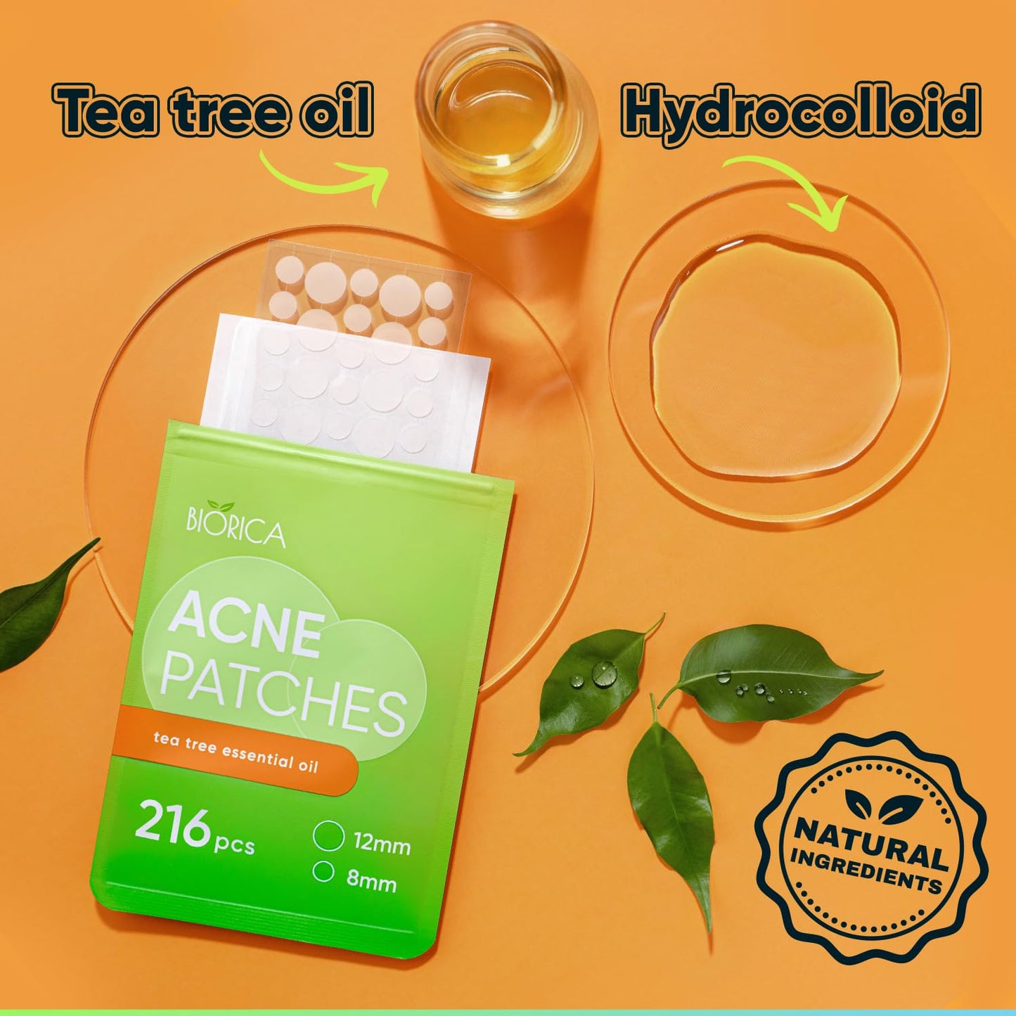 Say goodbye to breakouts! π 216 Tea Tree Oil Pimple Patches for the ultimate acne-fighting power! πͺβ¨ #SkincareEssentials #AcneSolution