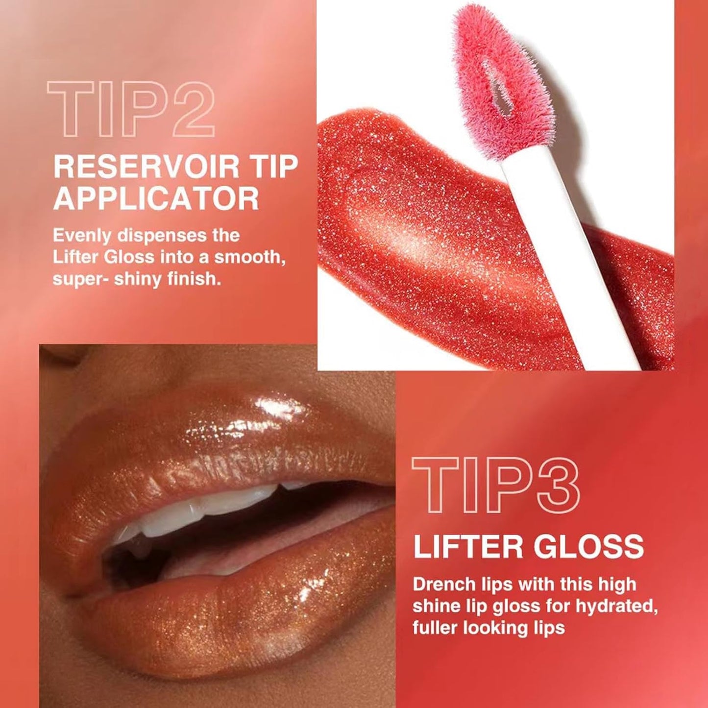 Get the Ultimate Nude Brown Lip Gloss! šāØ Plumping, Glittery, & Moisturizing for a Flawless Look! š Long-lasting & High Pigment - Perfect for Every Glam Girl! š #LipGoals #BeautyBuzz