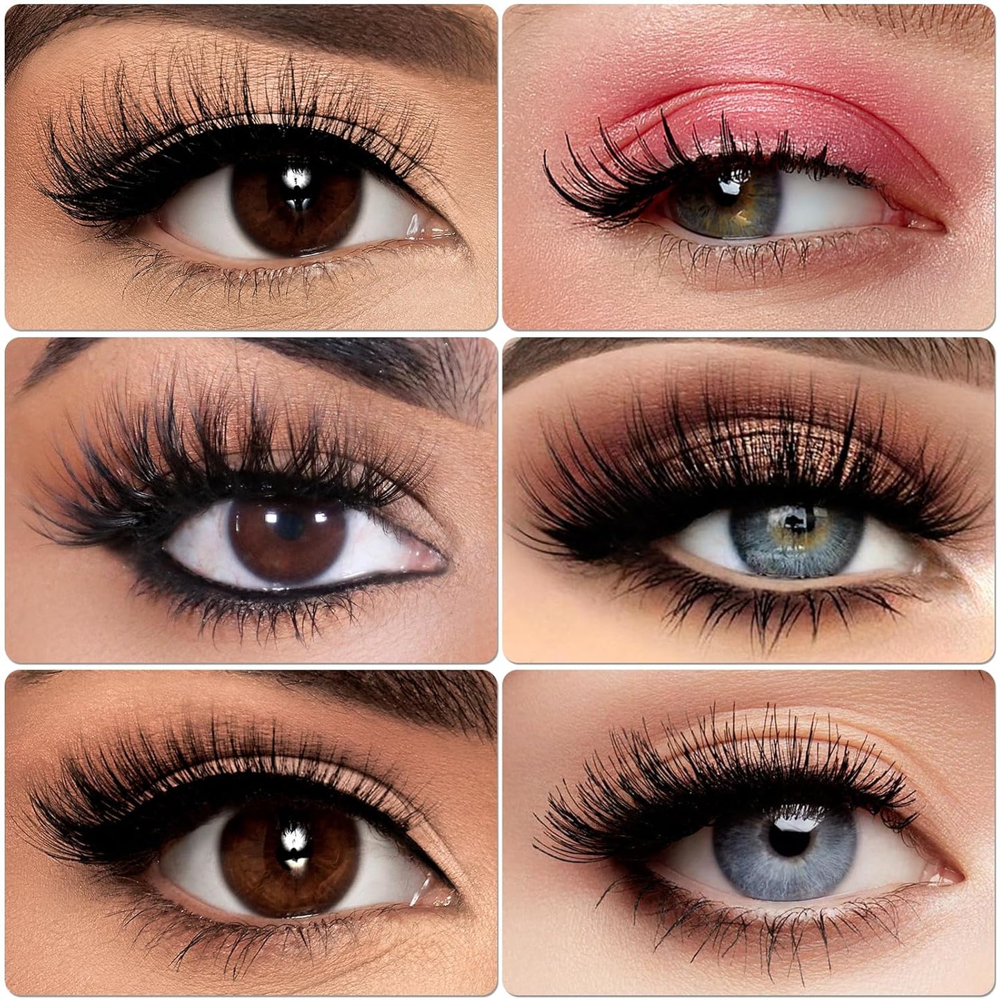 Elevate Your Beauty Game with 's 12 Pairs of Wispy Faux Mink Lashes ā Perfect for a Natural Look! šāØ #FakeLashes #BeautyEssentials