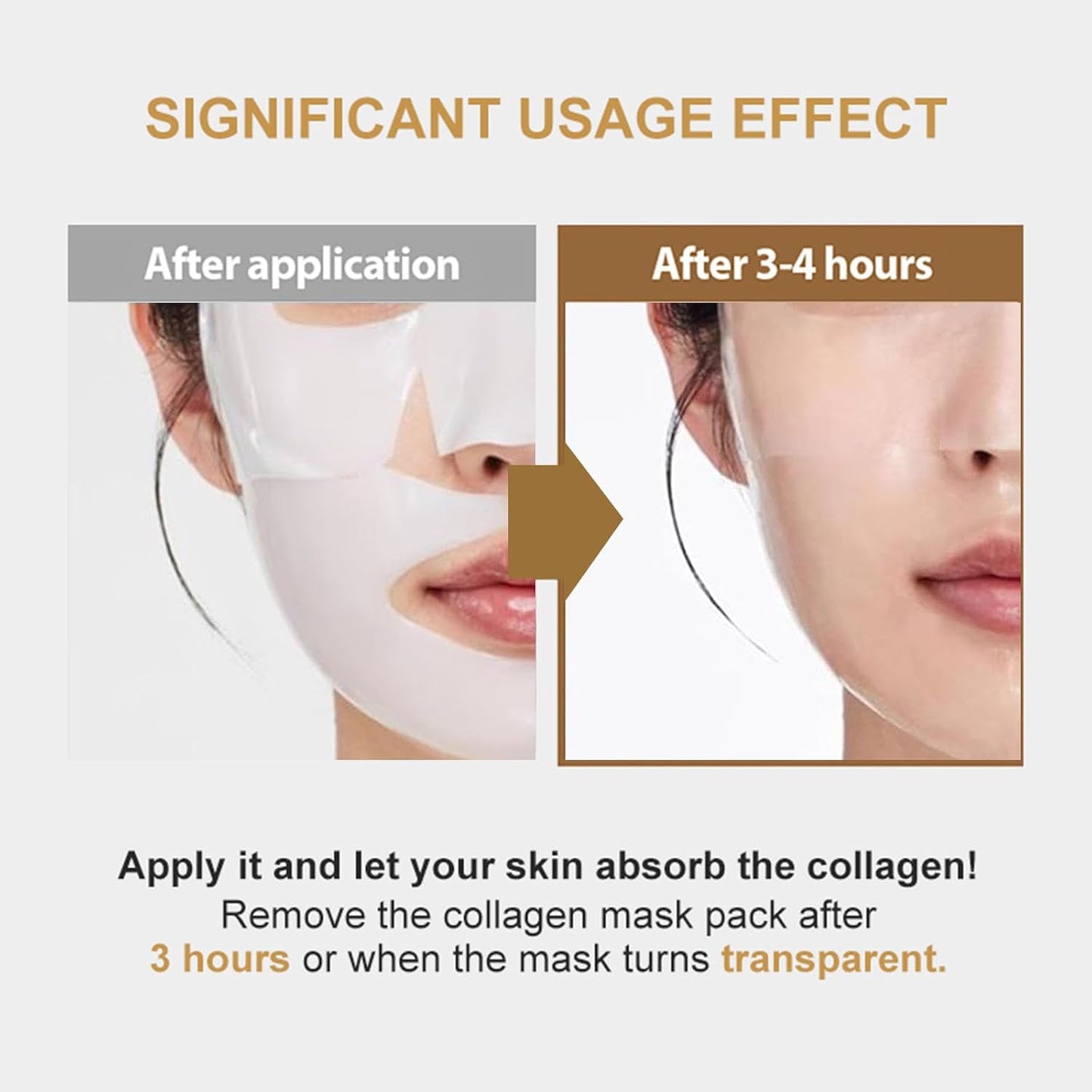 Revitalize Your Skin Overnight with Our Deep Collagen Hydrogel Face Masks ā Five Pack of Firming & Moisturizing Magic!āØš #SkincareGoals #KBeauty