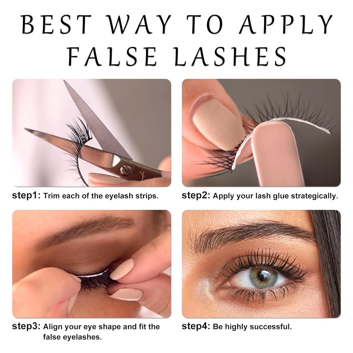 Elevate Your Beauty Game with 's 12 Pairs of Wispy Faux Mink Lashes ā Perfect for a Natural Look! šāØ #FakeLashes #BeautyEssentials