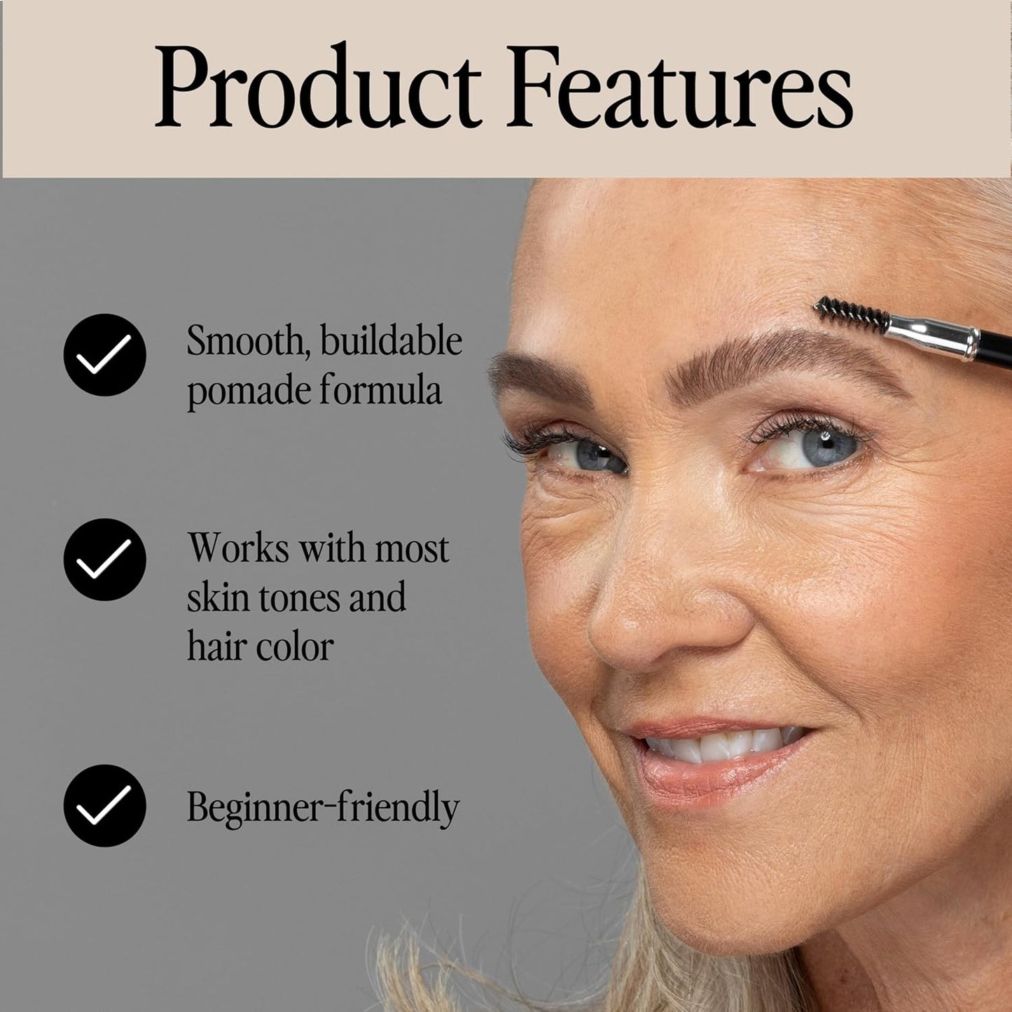 Get Flawless Brows with ! ✨ Dual-ended precision pencil + spoolie, waterproof matte finish, and totally vegan & cruelty-free. Perfectly defined brows made easy! 🖌️🌿 #Beauty #BrowsOnPoint