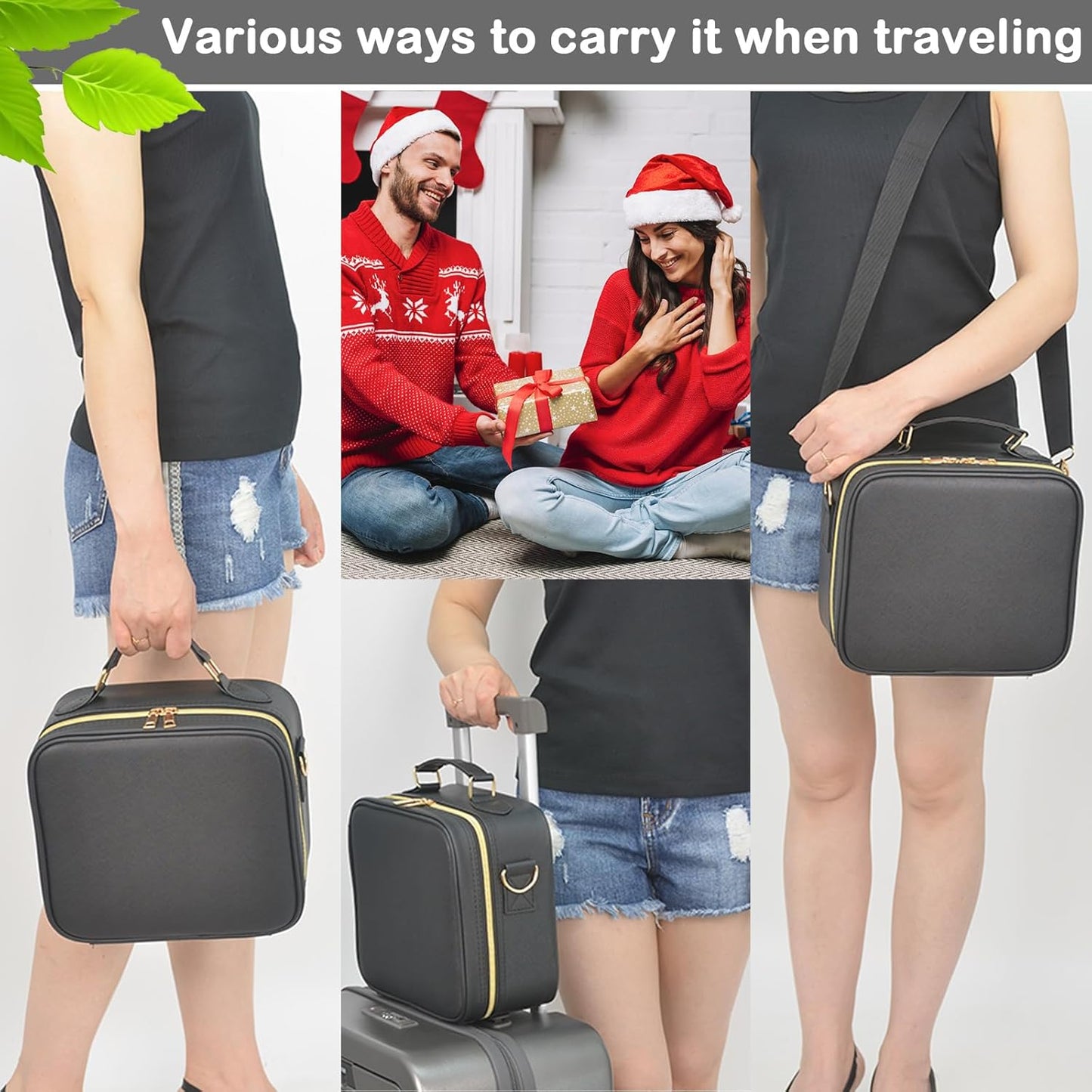 Glow Up on the Go! β¨ Travel Makeup Bag with LED Mirror - Perfect for glam on the move! πβ¨ Adjustable Brightness, Customizable Dividers, and Tons of Storage! Ideal Gift for Her! ππ€