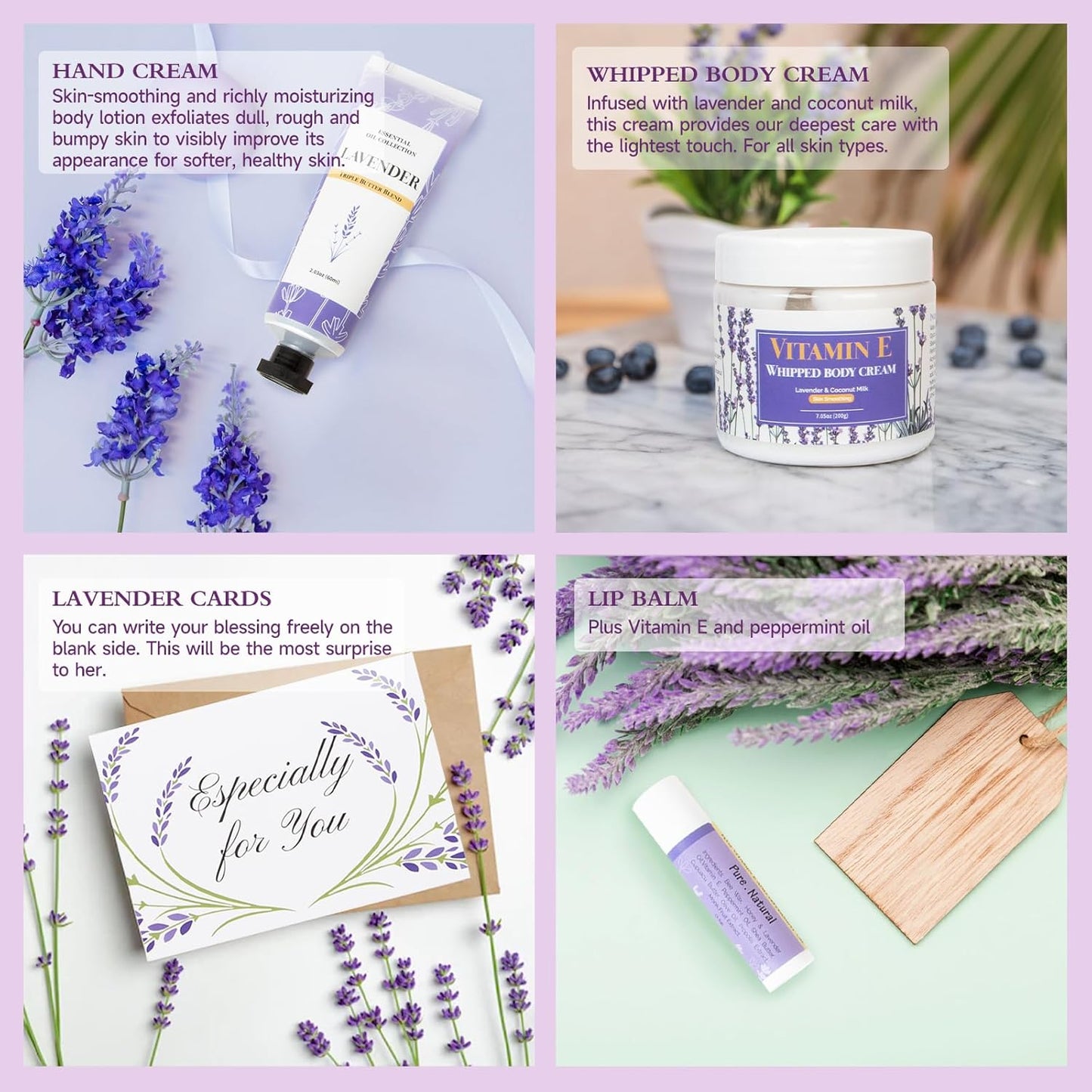 Pamper Her with Relaxing Lavender Gifts – Perfect Spa Care Package for Moms, Sisters, and Friends this Christmas!