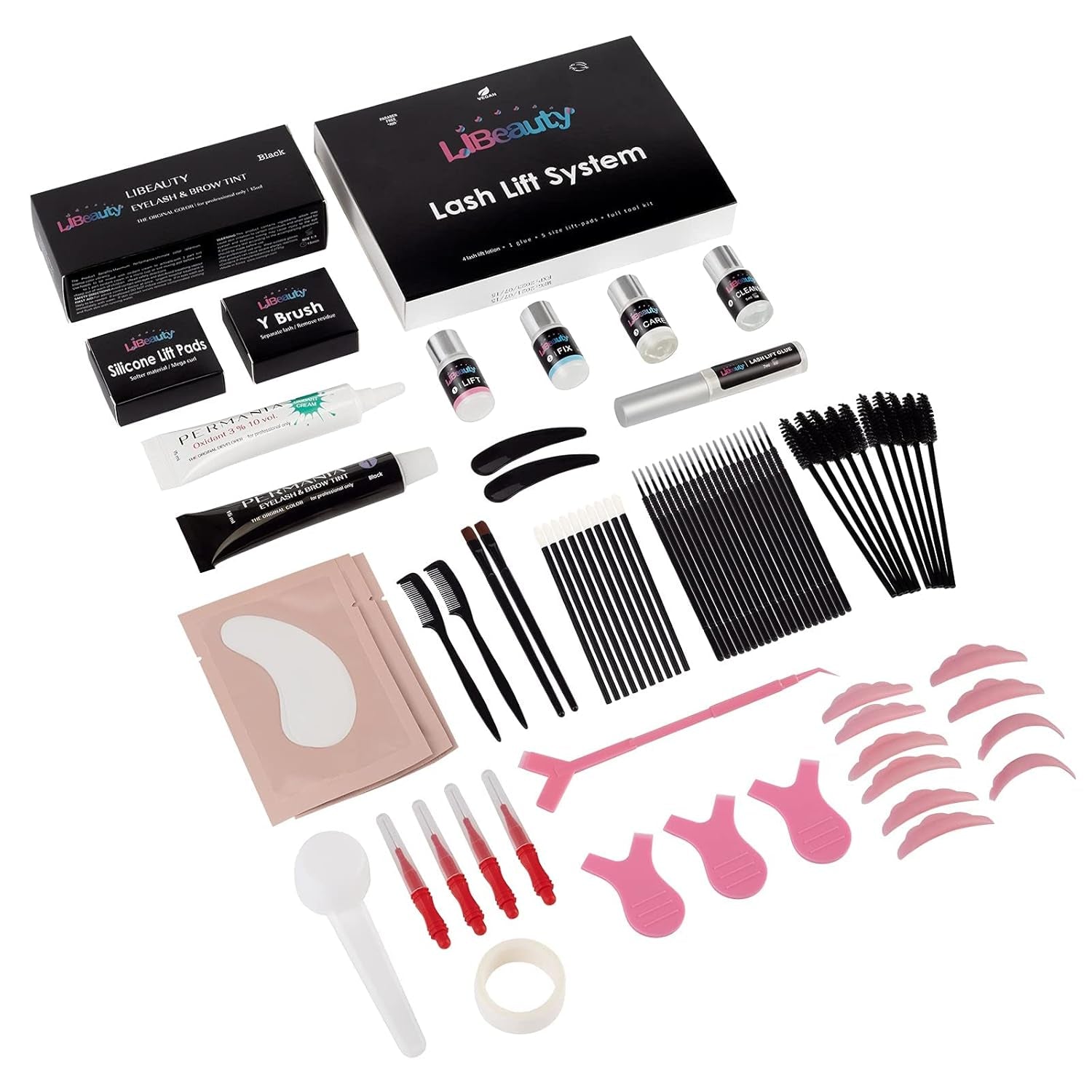 Achieve Stunning Lashes & Brows at Home! 💖✨  Lash Lift & Color Kit for Gorgeous Eyes! 🖤 #DIYBeauty #LashGoals