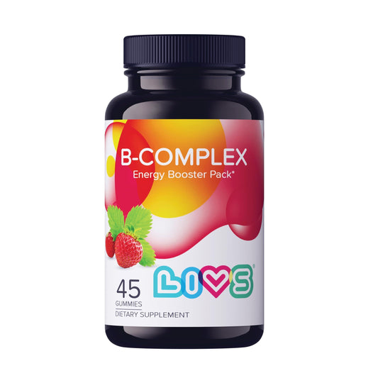 Energy B Complex Vitamin Gummies with B3 B6 B12 and Biotin Energy and Vitamin B