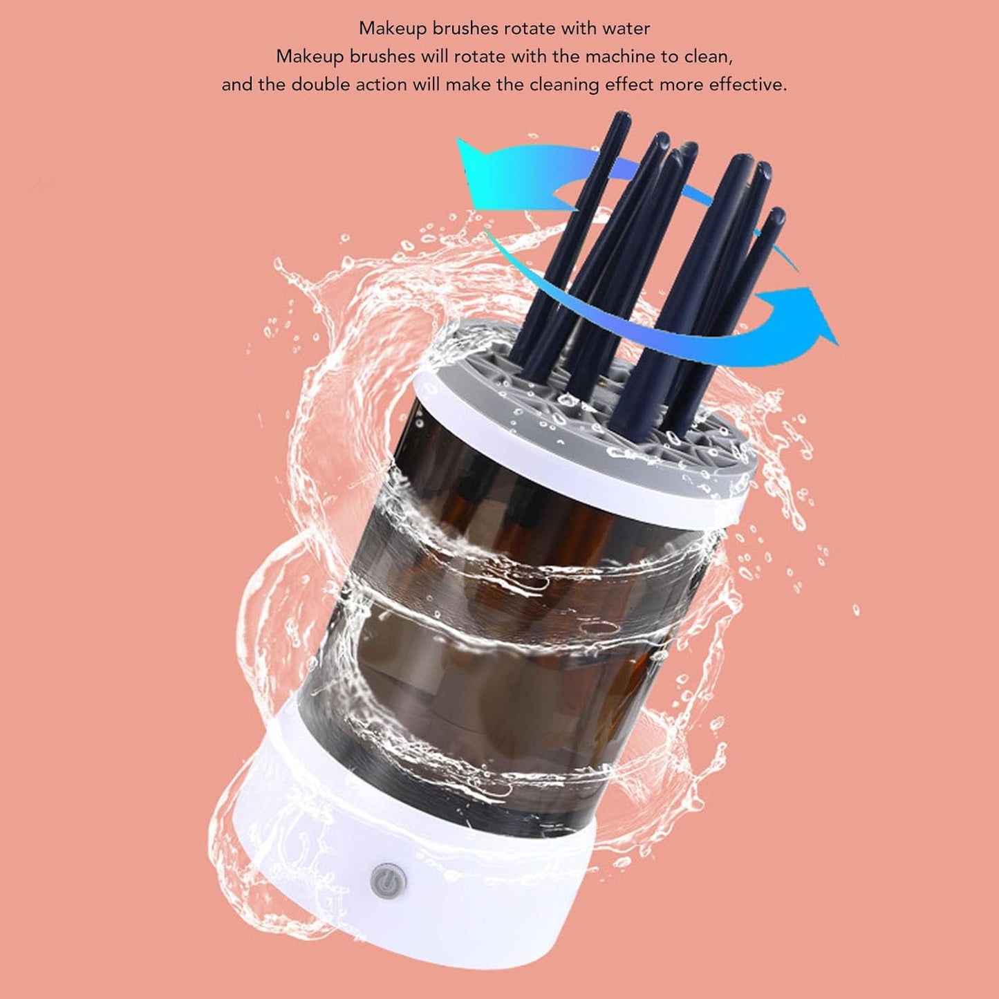 Say goodbye to dirty brushes! 🌸✨ Meet the USB Electric Makeup Brush Cleaner - your new beauty BFF! Perfect for all brush sizes and super easy to use.💄💕 #MakeupHacks #BeautyEssentials #CleanBrushes