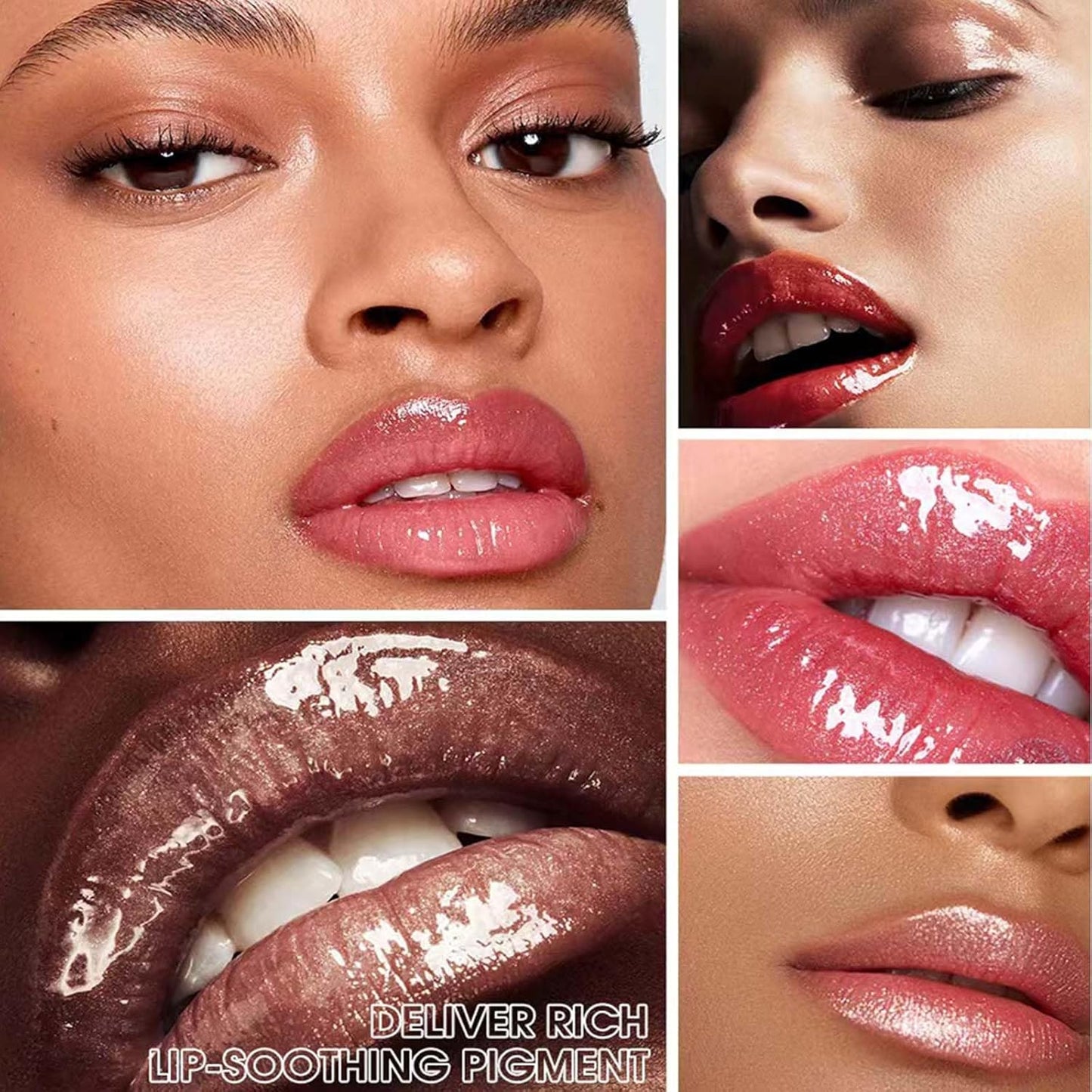 Get the Ultimate Nude Brown Lip Gloss! 💖✨ Plumping, Glittery, & Moisturizing for a Flawless Look! 💄 Long-lasting & High Pigment - Perfect for Every Glam Girl! 🌟 #LipGoals #BeautyBuzz