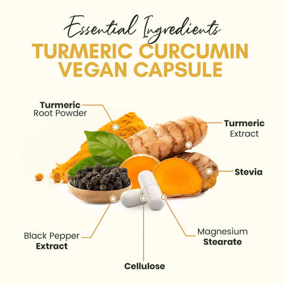 Unlock Your Best Self with Our Premium Turmeric Supplement for Mood, Mobility, and Joint Support - 1000 Mg of Pure Natural Goodness in 120 Pills!