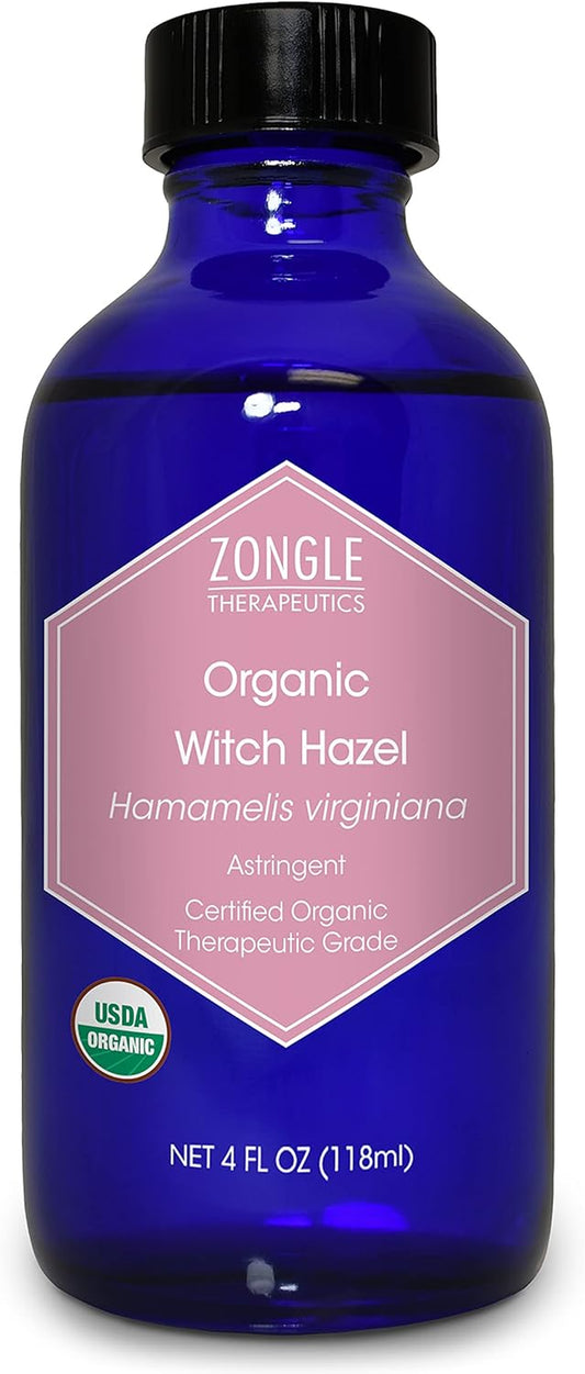 Transform Your Skin with  100% Pure Organic Witch Hazel 🌿✨ Perfect for Face, Acne, Hair & Body! 4 OZ of Pure Goodness!